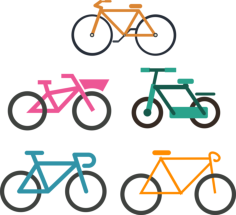 Bicycle Outline Designs Outline Svg File, Free Vectors File